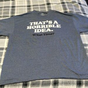 Bad Idea Tee Shirt Size XXL